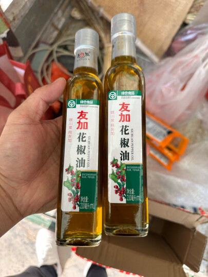 友加食品藤椒油 四川青花椒油鲜椒萃取拌菜米线麻辣烫特麻火锅调料210ml 晒单图