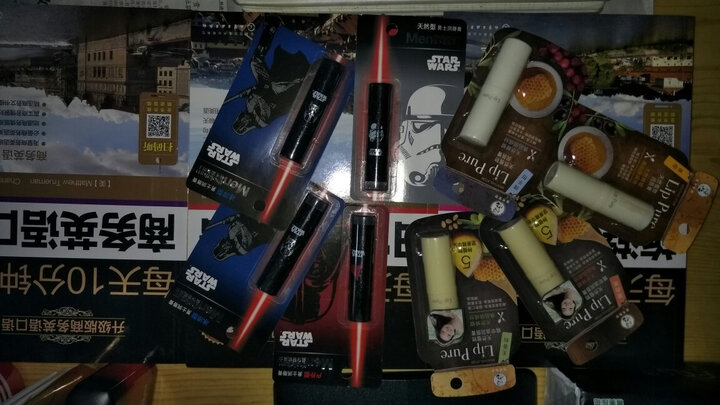 曼秀雷敦男士星球大战版男士润唇膏-户外型SPF30(滋润保湿防干裂护唇口油 清爽护唇膏 减少唇纹) 晒单图