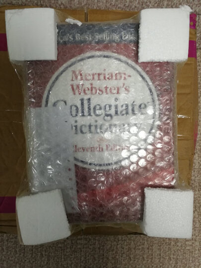 韦氏大学英语词典 Merriam Webster's 韦氏词典 字典 GRE考试 晒单图