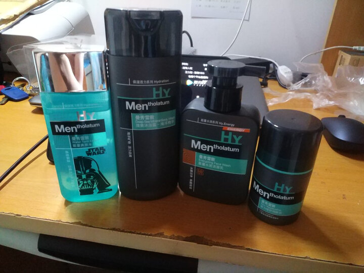 曼秀雷敦男士修护保湿原力护肤套装 (保湿洁面乳150ml+能量水120ml+修护润肤乳50ml)(洗面奶护肤品)星球大战 晒单图