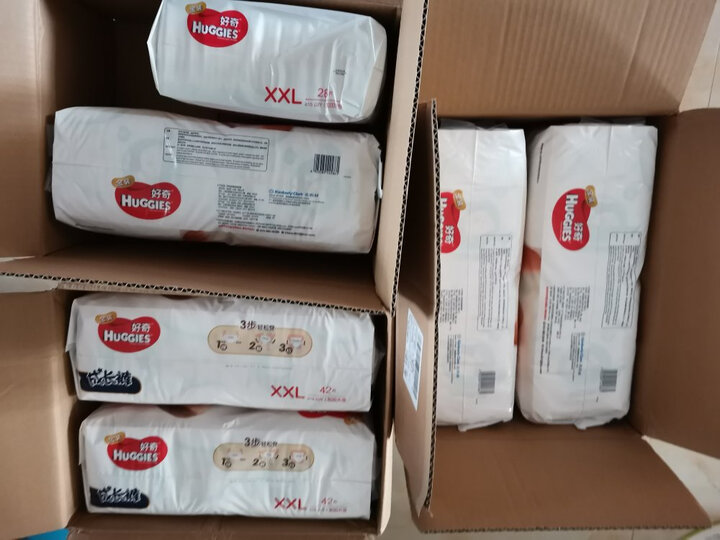 好奇Huggies金装纸尿裤XL108片(12-17kg)加大号婴儿尿不湿超薄云朵柔软超大吸力超薄透气 晒单图
