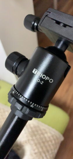 捷宝（TRIOPO) T258+D-2 微单相机三脚架 投影仪支架 专业稳定三脚架云台套装 晒单图