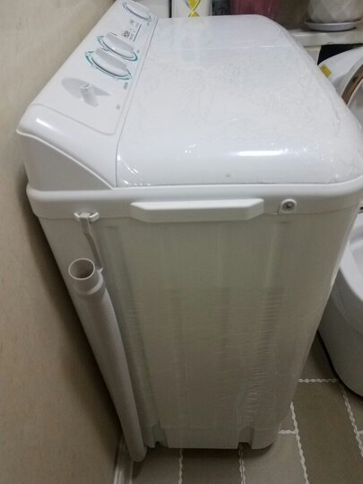 海尔(Haier)7公斤 强力洗涤 双桶双缸洗衣机 XPB70-1186BS 晒单图