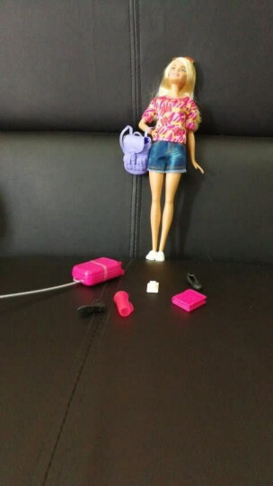 芭比（Barbie）女孩娃娃玩具 小小旅行家 FFB18 晒单图