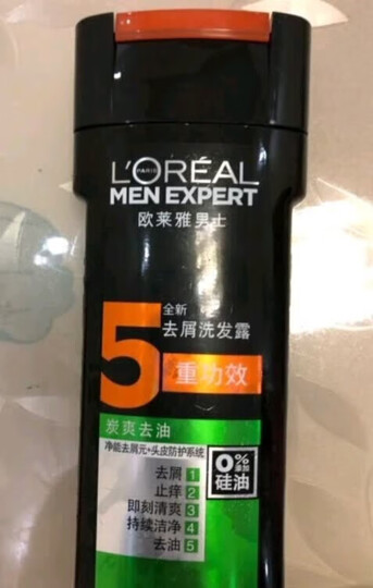 欧莱雅 (LOREAL)男士去屑洗发露(薄荷酷爽)400ml(新老包装随机发货) 晒单图