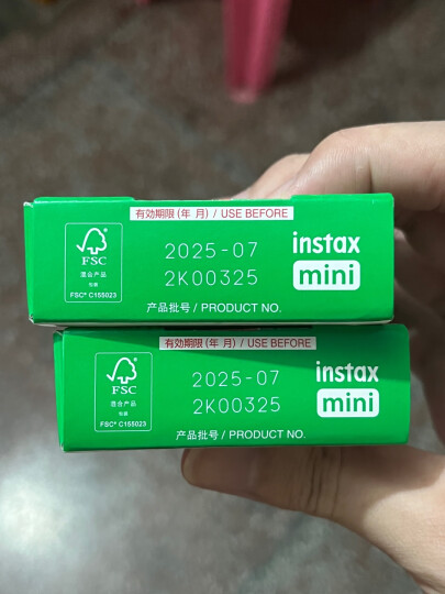 富士instax立拍立得 mini相纸 白边单包10张(适用mini7+/9/11/12/40/90/LiPlay/EVO/hellokitty/Link2) 晒单图