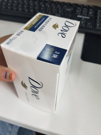 多芬(DOVE)香皂 柔肤乳霜香块100gx3 晒单图
