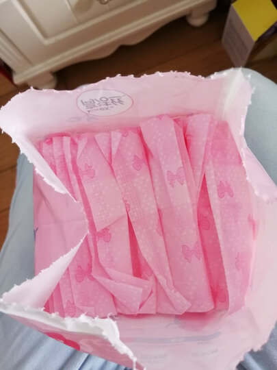 高洁丝Kotex 少女肌240mm2包*18片 日用棉柔丝薄卫生巾 晒单图
