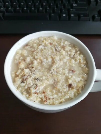桂格(QUAKER)牛奶高钙燕麦片540g(27g*20袋) 早餐醇香系列 不含反式脂肪酸 晒单图