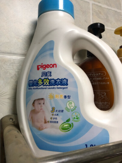 贝亲婴儿洗衣液（清新果香）1.5L 老品升级 晒单图