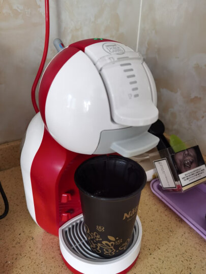 DOLCE GUSTO雀巢 全自动胶囊咖啡机 MiniMe迷你企鹅红 家用 办公室 胶囊机 晒单图