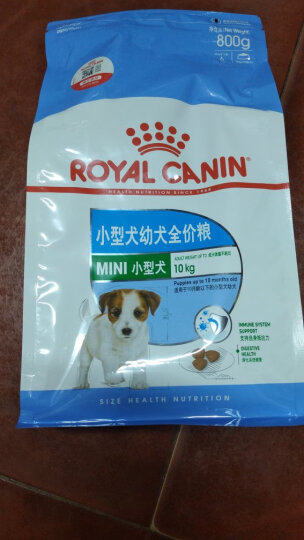 皇家狗粮 幼犬奶糕 幼犬狗粮 小型犬 MIS30 通用粮 2月以下 3KG 晒单图