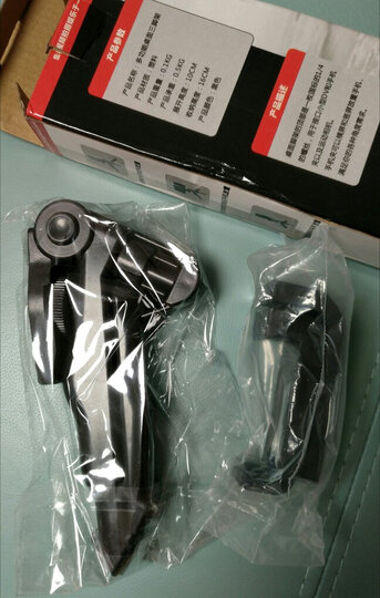 伟峰(WEIFENG)WF-318A 便携迷你三脚架 手机自拍支架 视频会议桌面 单反微单卡片相机摄像机微距三角架 晒单图