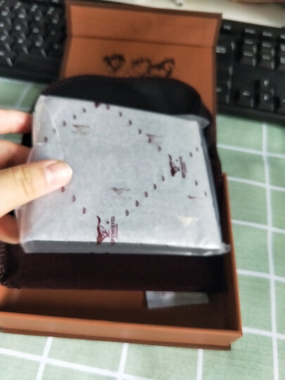 七匹狼 男士商务休闲短款钱包 男式头层牛皮卡包多功能时尚钱夹3A1313113-01黑色 晒单图