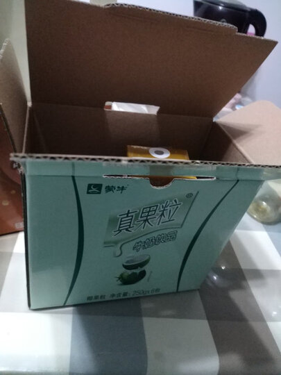 蒙牛 真果粒牛奶饮品(草莓+芦荟+椰果+桃果粒)250g*24 四种口味缤纷装(新老包装随机发货) 晒单图