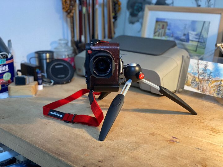曼富图(Manfrotto)新款 MT PIXI EVO系列微单卡片相机迷你三脚架 桌面便携三脚架 白色 晒单图