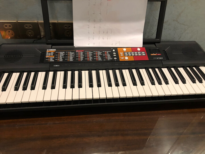 雅马哈（YAMAHA）PSR-E263 儿童成人初学入门学习娱乐电子琴61键 晒单图