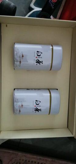 花伴饮 新茶茶叶 靖安白茶 明前绿茶 江西茗茶礼盒 送礼长辈礼盒 250g 晒单图