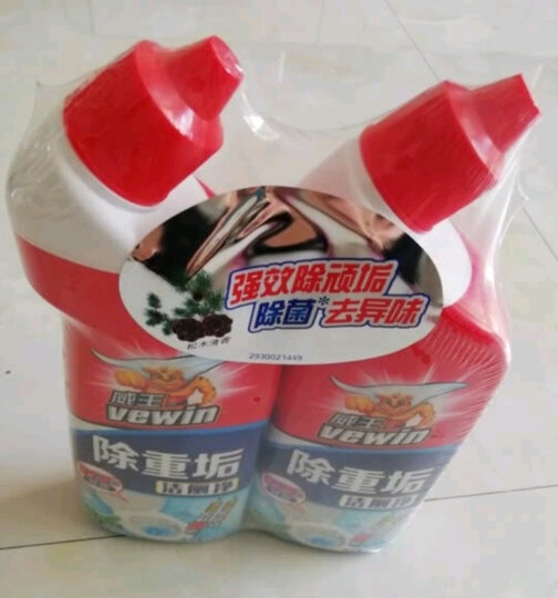 威王 除重垢马桶洁厕净500g*2 松木清香 厕所马桶清洁剂 洁厕液 洁厕灵 立白集团出品 晒单图