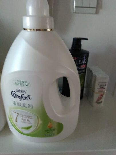 金纺衣物柔顺剂护理剂 柔软亲肤防静电 茶树抑菌4L(含澳洲茶树精油 7天抑菌 漂洗时中和洗衣液残留) 晒单图