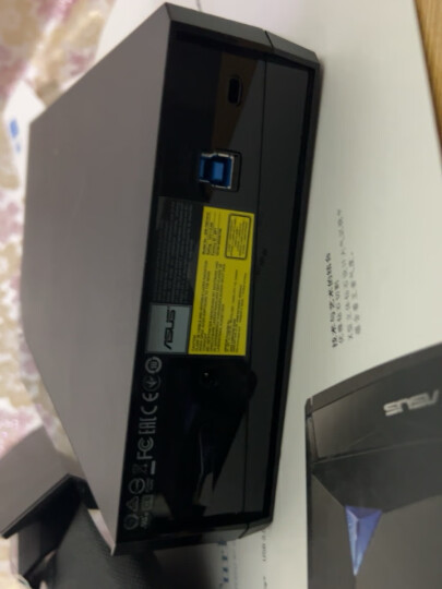 华硕(ASUS) 6倍速 USB2.0 外置蓝光 光驱刻录机 黑色(兼容苹果系统/SBW-06D2X-U) 晒单图