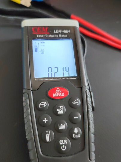 华盛昌（CEM）LDM-40C测距仪高精度激光红外线量房仪电子尺语音播放USB直充40米 晒单图