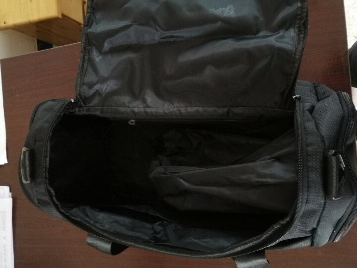 七匹狼（SEPTWOLVES）旅行包男士手提行李包健身包大容量商务短途出差旅行袋 经典款 晒单图