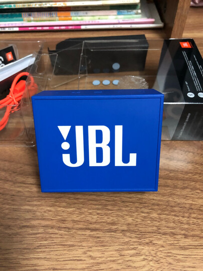 JBL GO 音乐金砖 便携式蓝牙音箱 低音炮 户外音箱 迷你小音响 可免提通话 星际蓝 晒单图