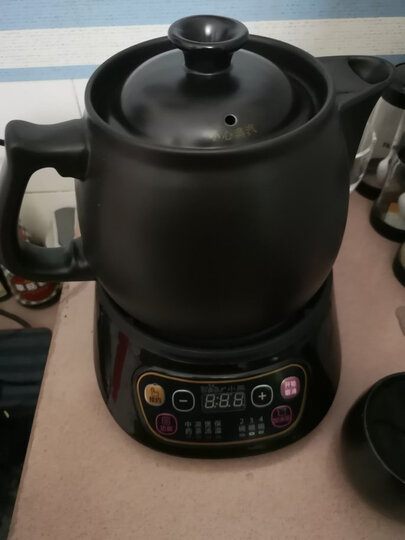 小熊(Bear)养生壶 3L大容量煎药壶中药壶熬药砂锅分体式陶瓷全自动智能中药锅带底座家用JYH-A30A1 晒单图