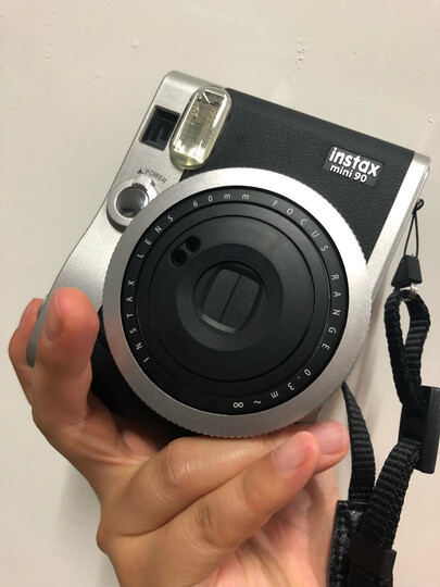 富士instax立拍立得 一次成像相机 mini90 黑色 晒单图