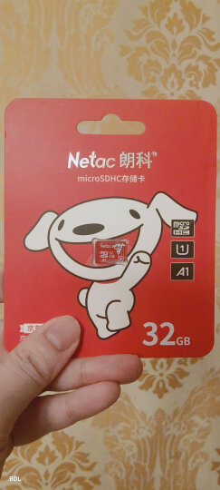 朗科(Netac)＆JOY联名款 32GB TF(MicroSD)存储卡 U1 C10 A1 P500系列 读速100MB/s行车记录仪＆安防监控摄像 晒单图