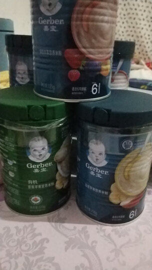 嘉宝(Gerber)婴儿辅食 南瓜味 宝宝米粉米糊2段250g(6个月至36个月适用) 晒单图