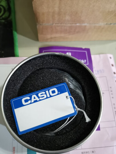 卡西欧(CASIO)学生手表男 运动防水儿童表 黑盘黑色橡胶带MRW-200H-1B2 晒单图