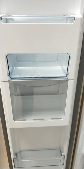 美的(Midea)655升 对开门冰箱 双变频无霜 一级能效 智能APP 大容量电冰箱 米兰金 BCD-655WKPZM(E) 晒单图