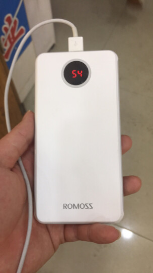 罗马仕（ROMOSS）HO10数显屏充电宝10000毫安手机移动电源超薄小巧便携双输入适用于苹果华为小米 晒单图
