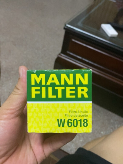 曼牌（MANNFILTER）机油滤清器机油滤芯机滤W6018马自达MX-5/CX-4阿特兹CX-5昂克赛拉 晒单图