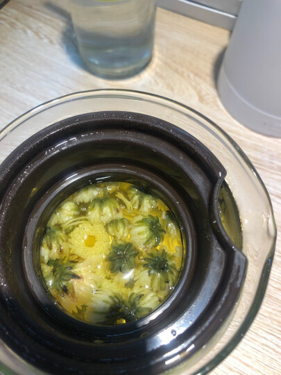 艺福堂茶叶 菊花茶 胎菊 杭白菊花蕾可搭金银花枸杞泡水喝的养生凉茶80g 晒单图