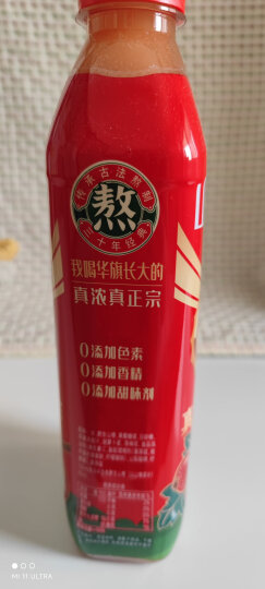 华旗 山楂果茶 果肉饮料 400ml*12瓶 晒单图