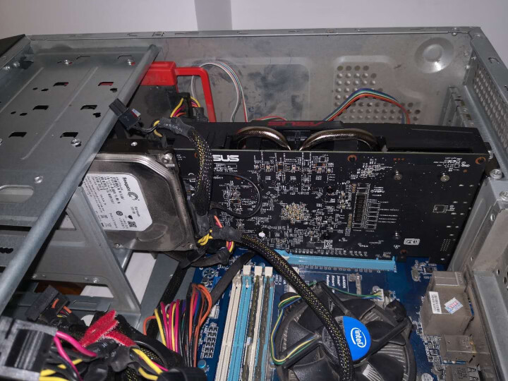 华硕(asus )rx580 2048sp-4g 游戏显卡