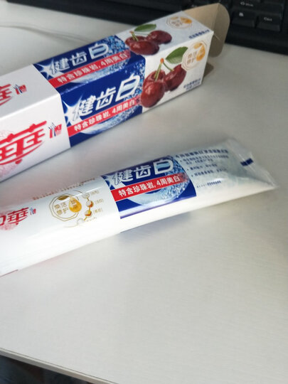 中华(ZHONGHUA)优加健齿白 尚品白茶牙膏200g 王源推荐 晒单图