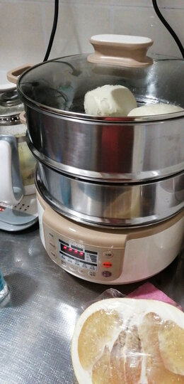 苏泊尔(SUPOR)电蒸锅多功能家用电火锅电煮锅电热锅三层大容量12.5L分体式可拆洗ZN28YC808-130 晒单图
