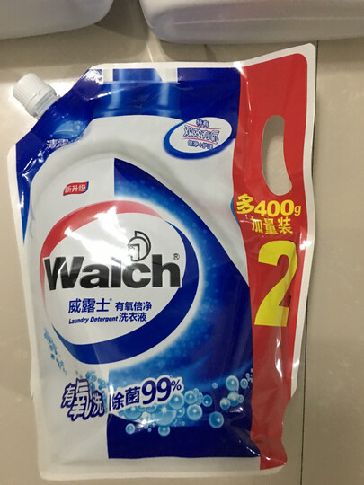 威露士有氧洗衣液套装 除菌除螨 机洗手洗(2.25kgx1和1kgx1+内衣净280gx2+消毒液60mlx3+柔顺剂50mlx2) 晒单图