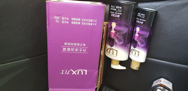 【京东超市】力士(LUX)沐浴露(闪亮冰爽1L+晶透焕采350ml) 晒单图