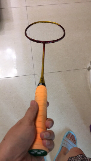 尤尼克斯YONEX 羽毛球拍全碳素单拍经典羽拍红色(已穿线) 晒单图