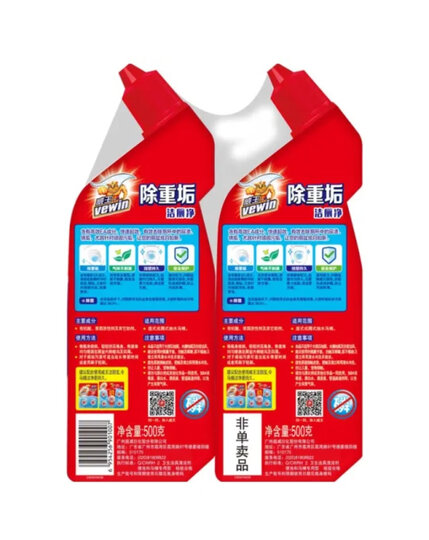 威王 除重垢马桶洁厕净500g*2 松木清香 厕所马桶清洁剂 洁厕液 洁厕灵 立白集团出品 晒单图