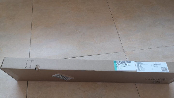 溢彩年华 晾衣架 单杆伸缩晾晒架 弹扣加粗阳台黑色挂衣架CBL2501 晒单图