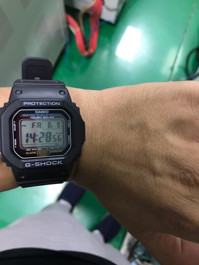 卡西欧（CASIO） 男表G-SHOCK系列小方块男士防水防震运动多功能手表石英表送男友 GM-5600-1D金属壳 晒单图