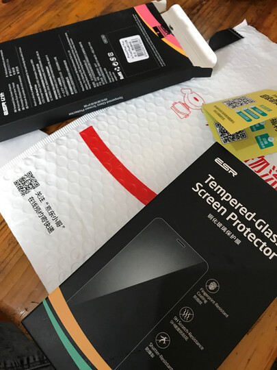 亿色(ESR)iPhone8 Plus/7Plus/6s Plus钢化膜 苹果8Plus/7plus/6sPlus手机膜 非全屏覆盖抗蓝光玻璃膜 含神器 晒单图