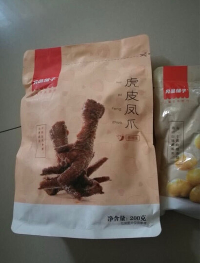 洽洽 霍无甲虎皮凤爪鸡爪零食小吃 200g/袋 晒单图