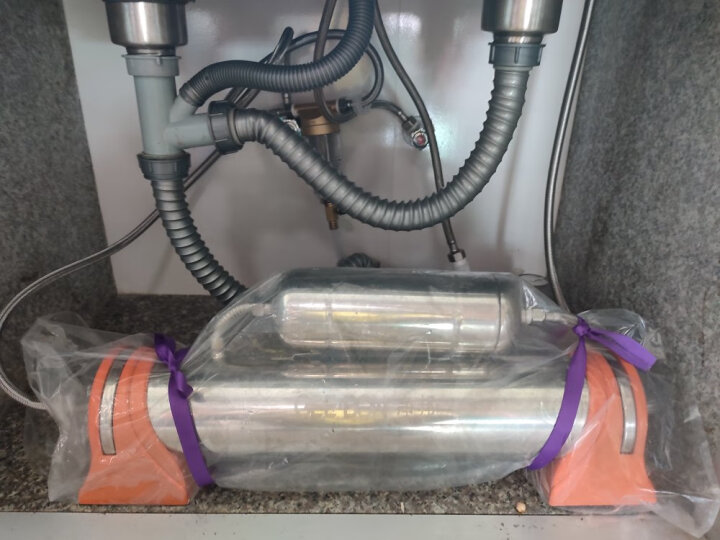 净邦 净水器家用直饮厨下式1000L大流量超滤净水机不锈钢自来水过滤器 晒单图